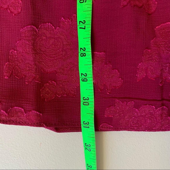 Wild Fable Size Small Fuchsia Pink Criss-Cross Tie Back Skater Dress NWT - Picture 13 of 14